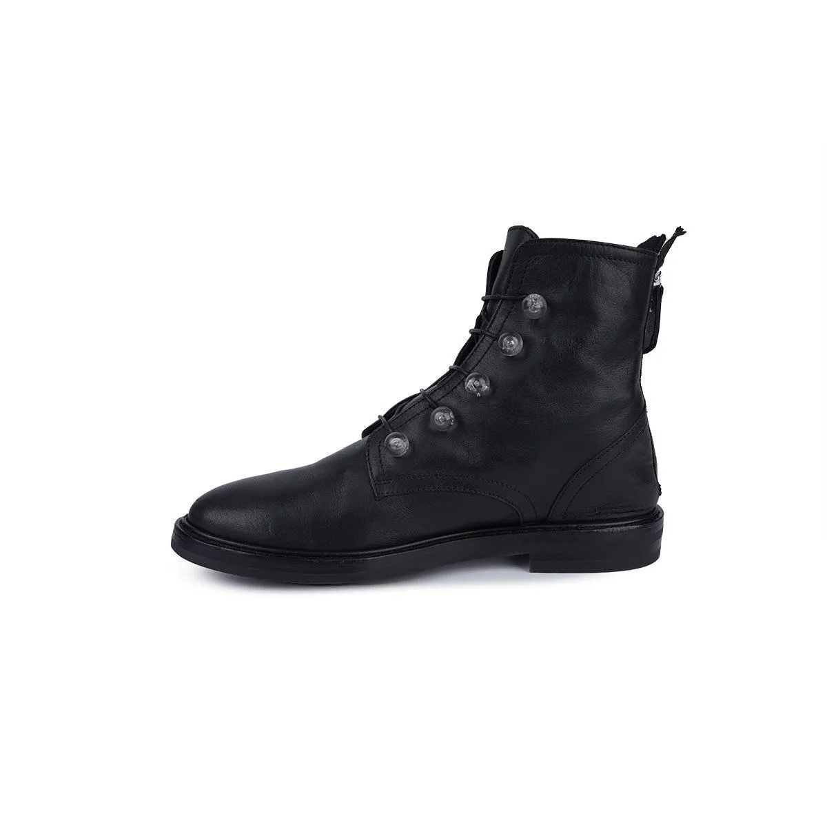Agl Attilio Giusti Ankle Boots Leather Black Colour For Women