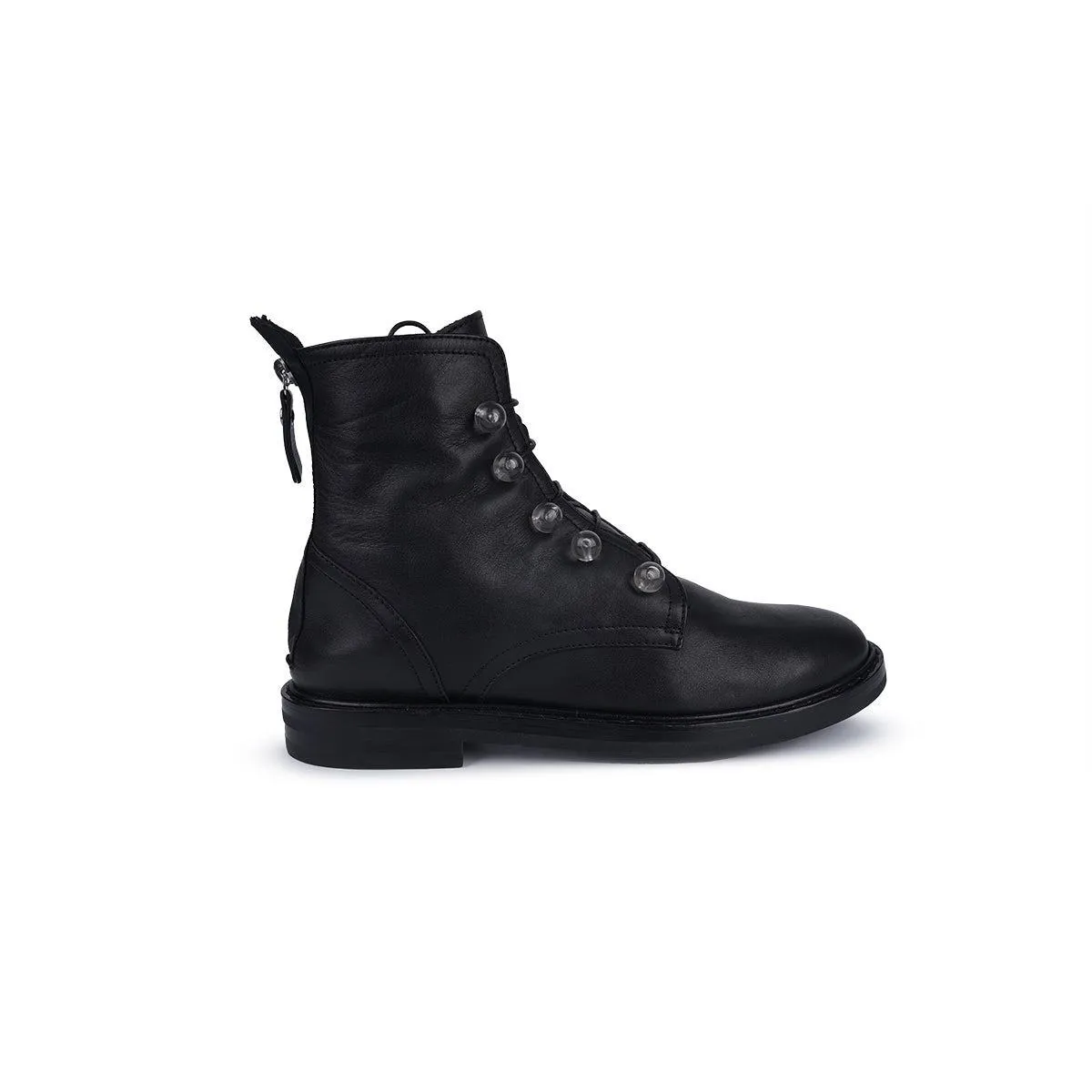 Agl Attilio Giusti Ankle Boots Leather Black Colour For Women