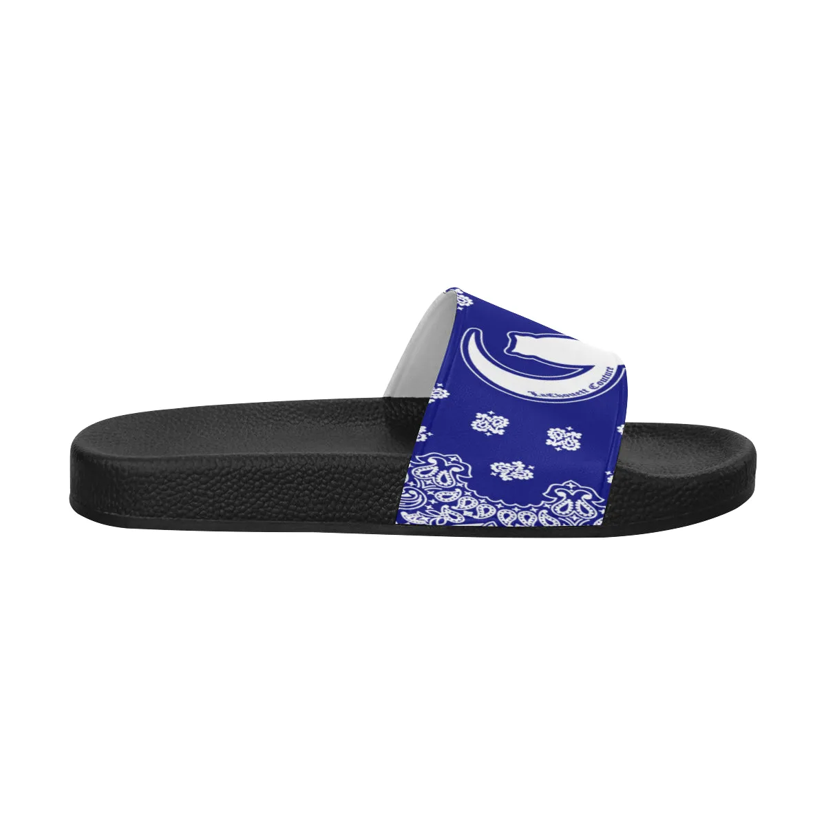 BANDANA BLUE  Women's Slide Sandals