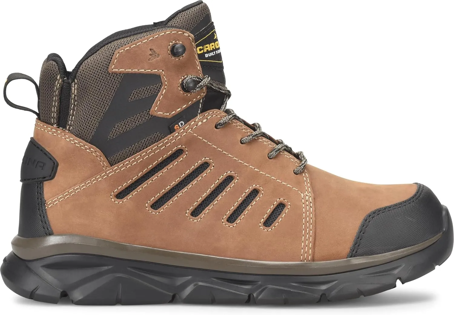 Carolina Mens 6" Comp Toe Ez-On Work Boot