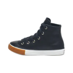 Converse Ankle Boots Leather Black Colour For Kids