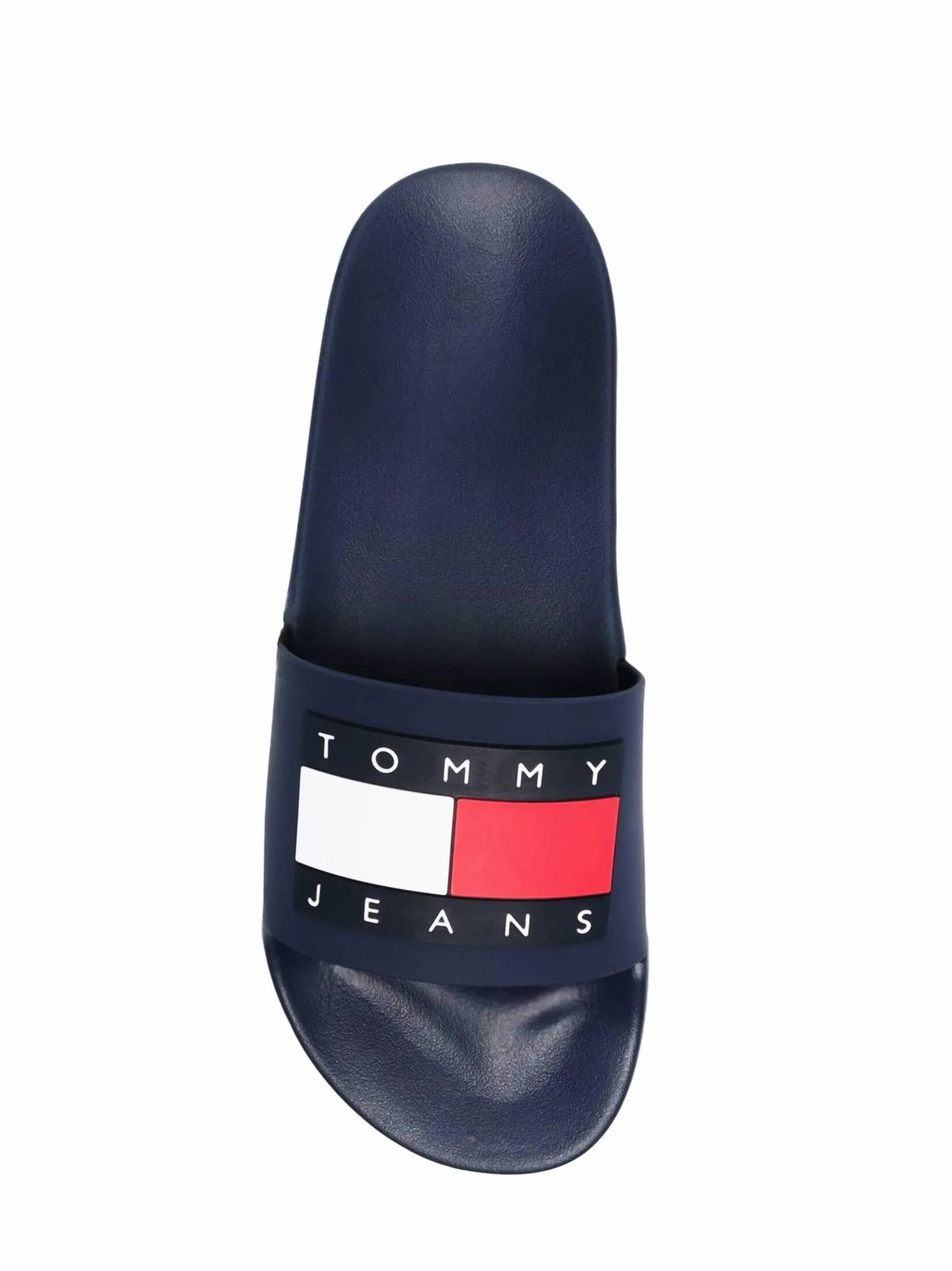 Dark Night Navy Flat Pool Sandals