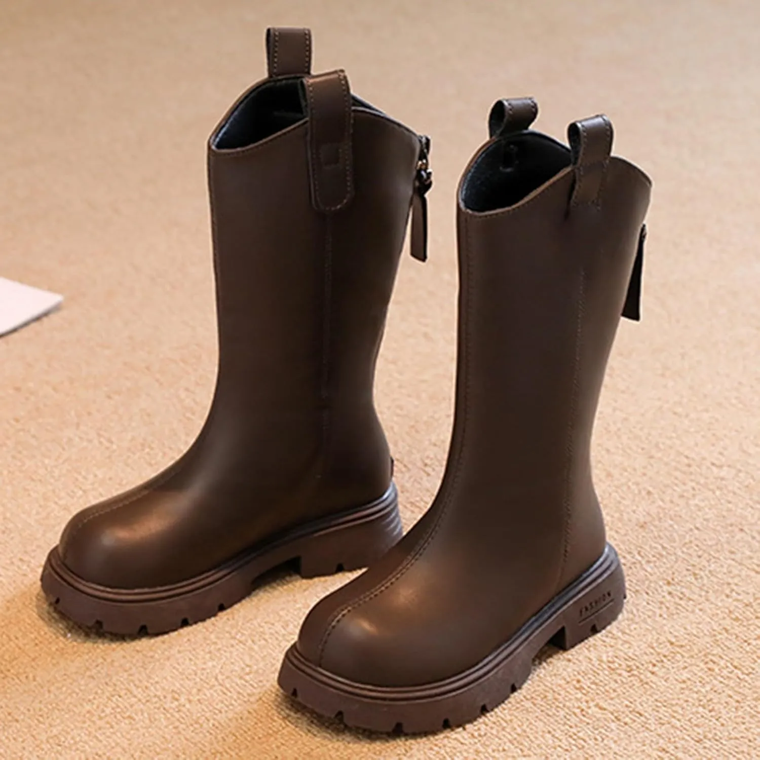 Knee High Boots Girl Children's Casual Shoes Mesh Soft Sole Breathable Sports Short Boots Toddler Boots