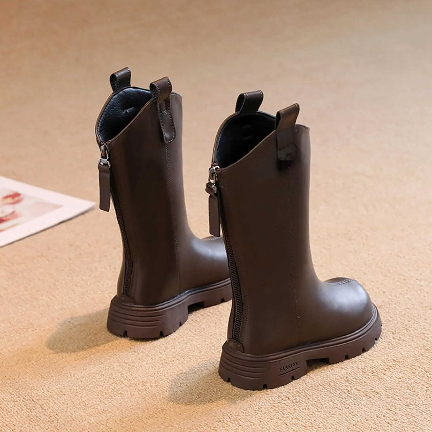 Knee High Boots Girl Children's Casual Shoes Mesh Soft Sole Breathable Sports Short Boots Toddler Boots