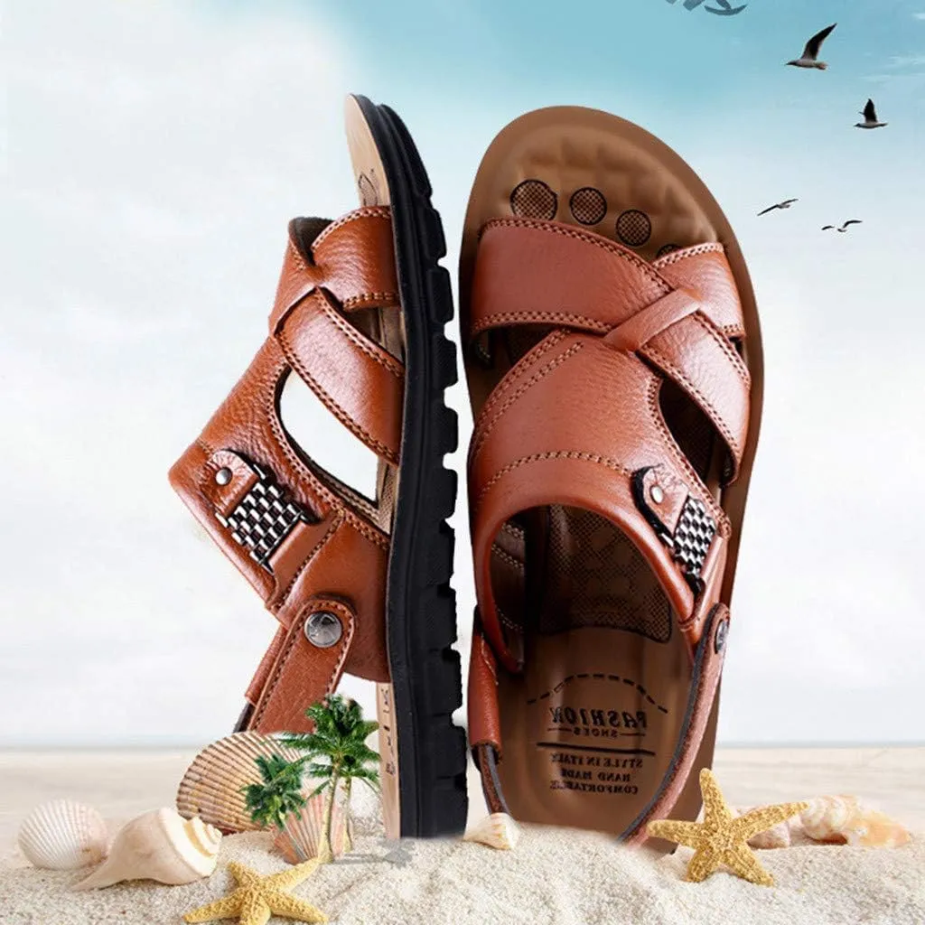 Mens Sandals Sandal for Men Mens Beach Sandals Lightweight Non Slip Summer Comfort Comfortable Sandal