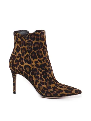 Multicolor Handcrafted Ankle Boots