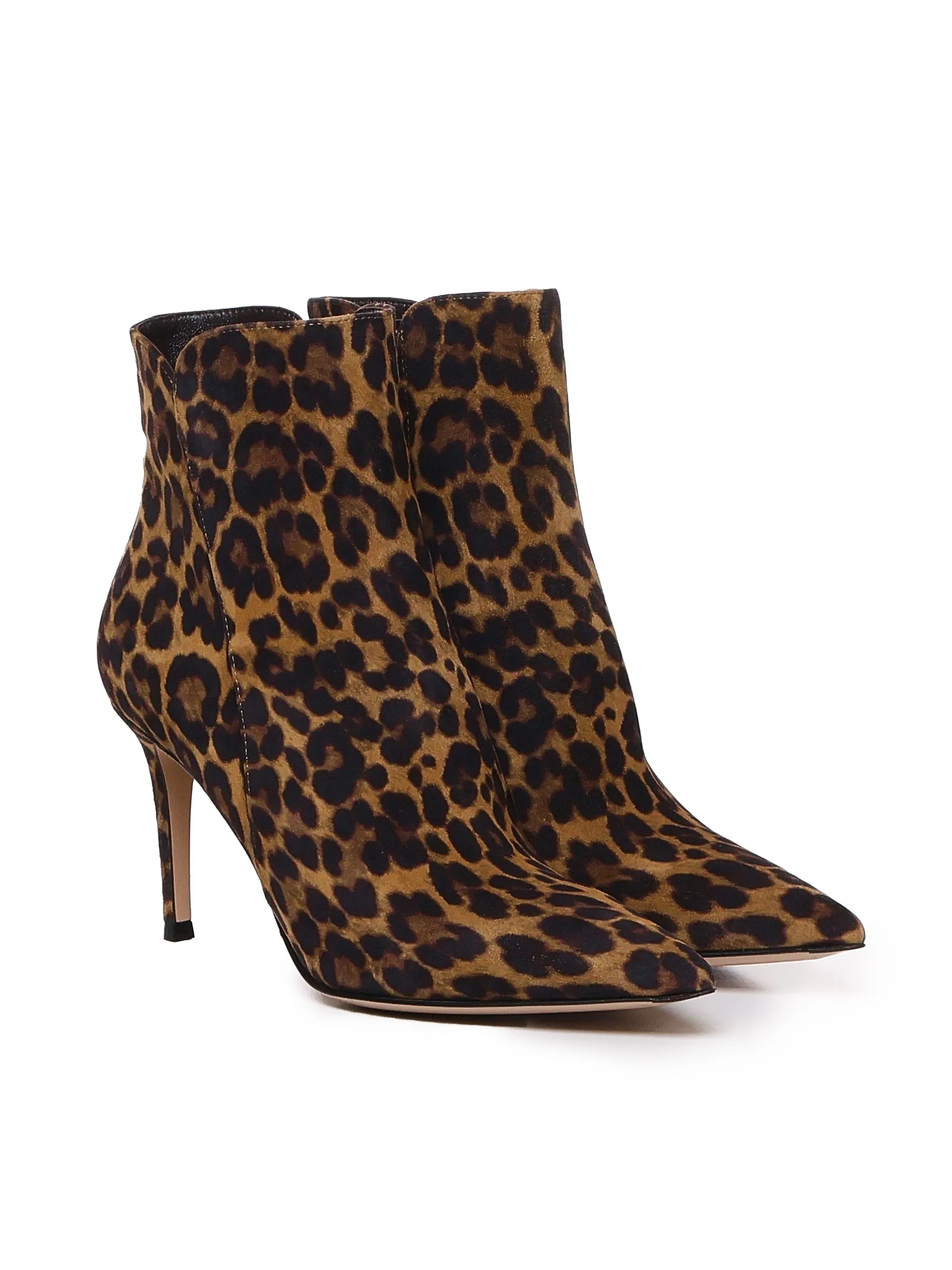 Multicolor Handcrafted Ankle Boots