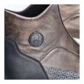 Rieker N9381-60 Brown Combination Womens Casual Comfort Sporty Zip Up Ankle Boots