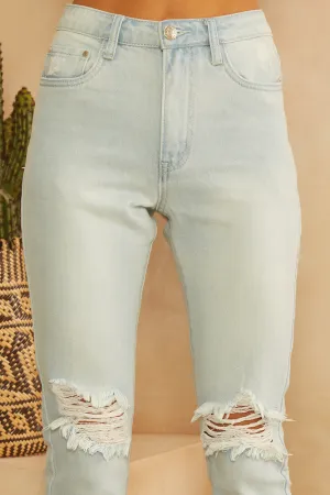 Strangest Of Ways Jeans Light Denim