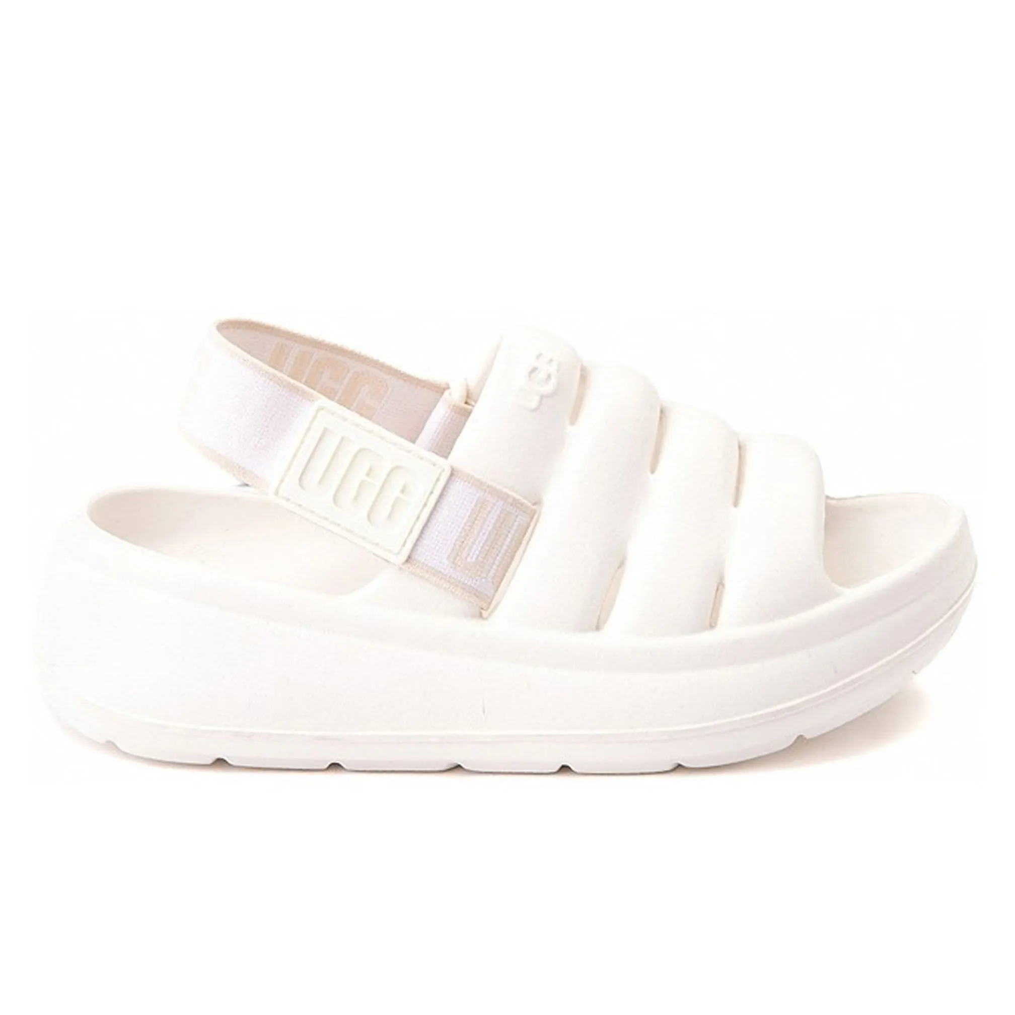 UGG Baby White Sport Yeah Sandals